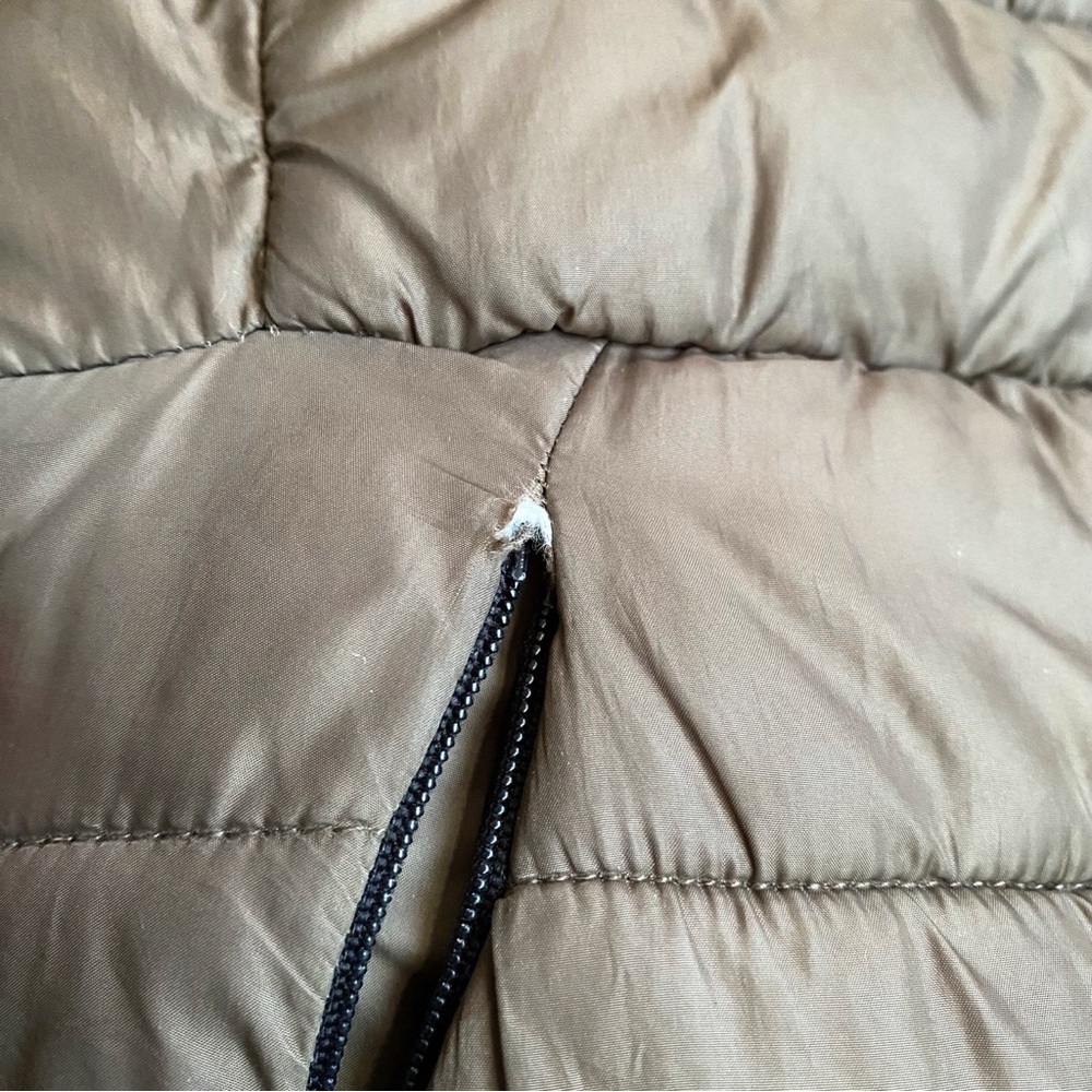 🍂 ZARA TAUPE HOODED PUFFER JACKET! - Picture 16 of 16
